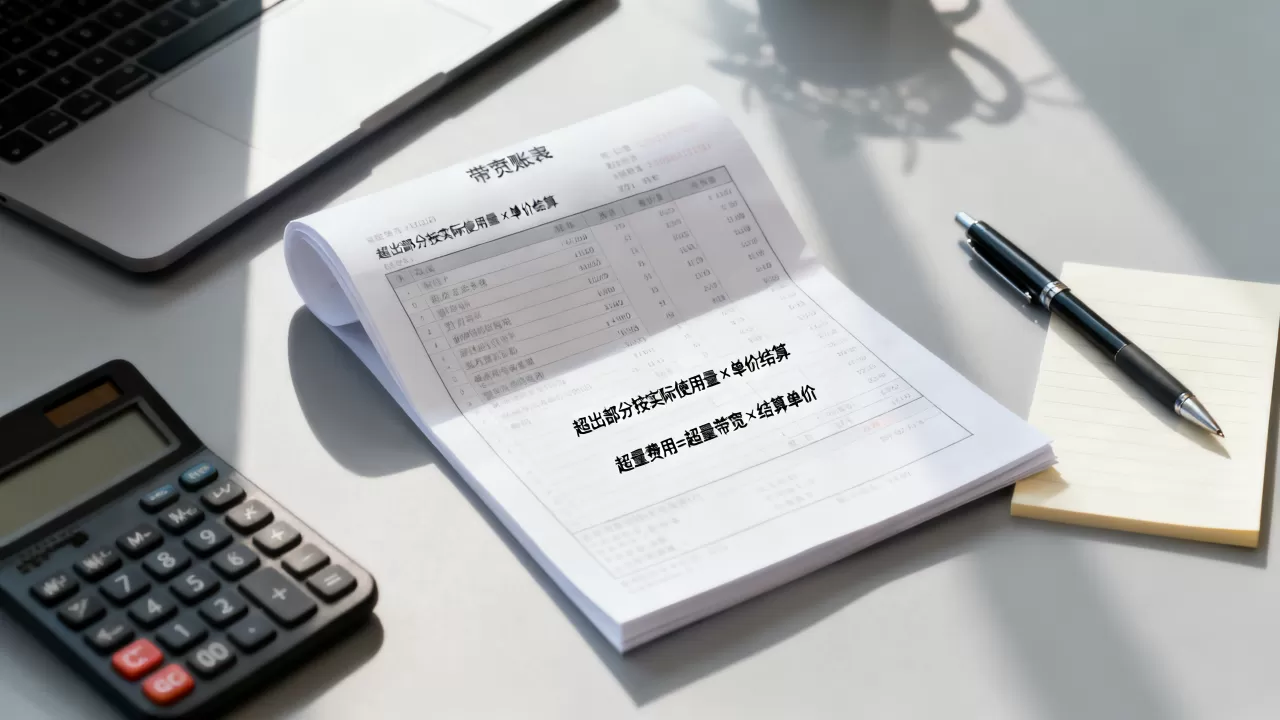 带宽账单里的超出部分按什么规则结算?带宽超量费用怎么算才合理? 带宽账单里的超出部分按什么规则结算?带宽超量费用怎么算才合理?