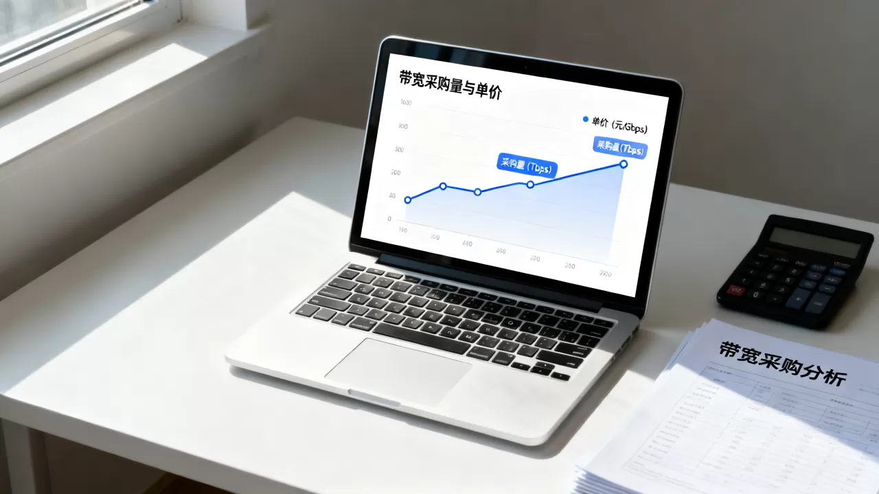 带宽单价随采购量变化的规律值得摸清 带宽单价随采购量变化的规律值得摸清