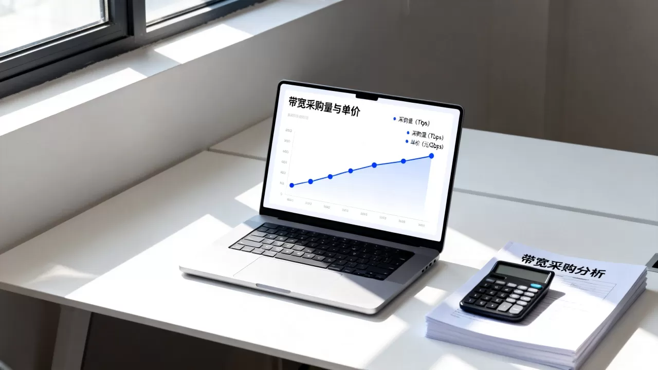 带宽单价随采购量变化的规律值得摸清 带宽单价随采购量变化的规律值得摸清