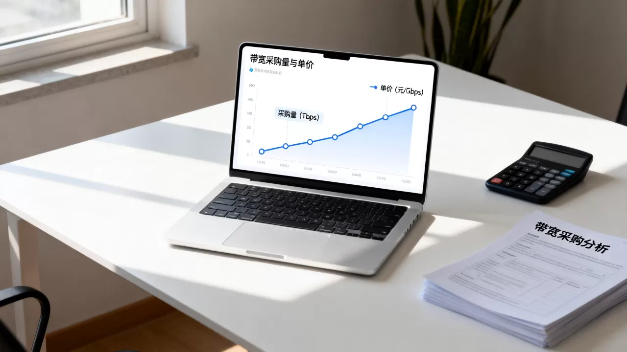 带宽单价随采购量变化的规律值得摸清 带宽单价随采购量变化的规律值得摸清