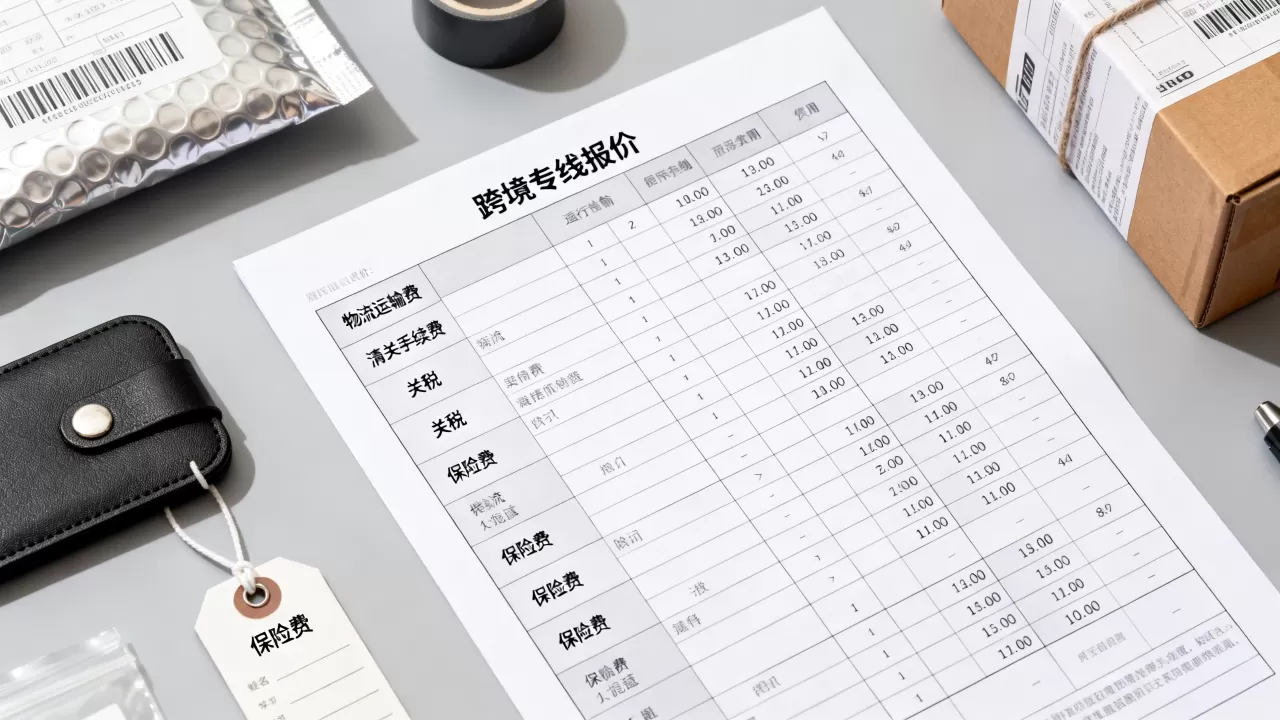 跨境专线的报价里通常包含哪些费用项？专线物流报价明细有哪些？