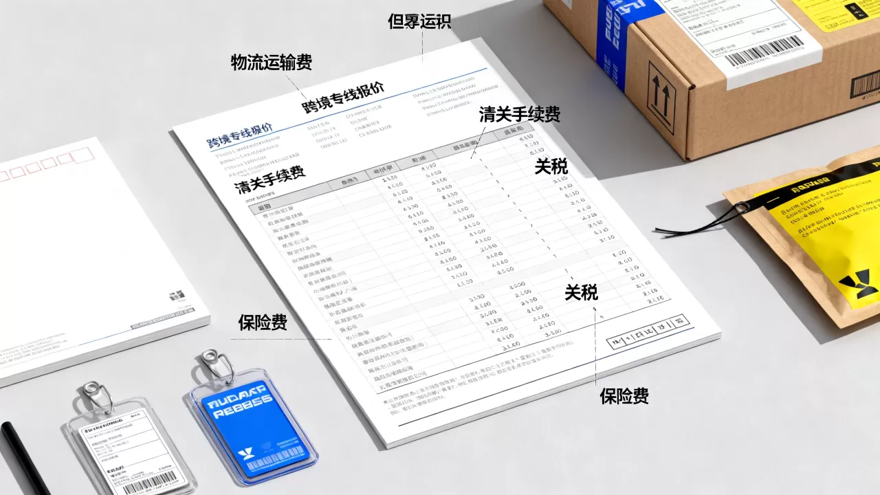 跨境专线的报价里通常包含哪些费用项？专线物流报价明细有哪些？