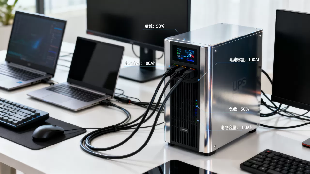 UPS能撑多少分钟取决于负载和配置 UPS能撑多少分钟取决于负载和配置