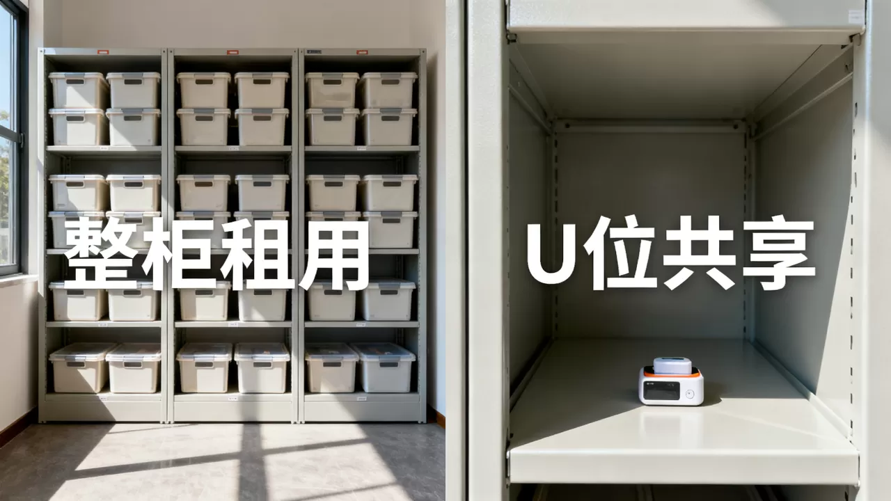 整柜租用与U位共享的区别是什么,适用场景怎么选? 整柜租用与U位共享的区别是什么,适用场景怎么选?