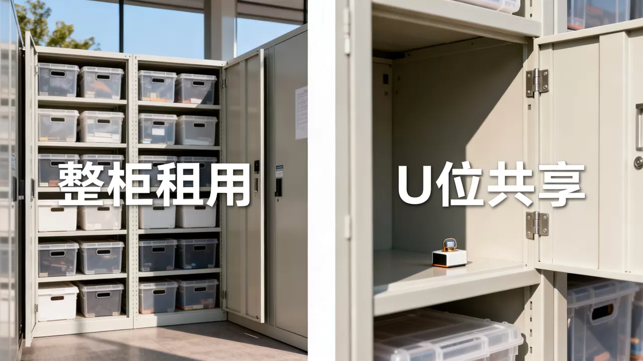 整柜租用与U位共享的区别是什么,适用场景怎么选? 整柜租用与U位共享的区别是什么,适用场景怎么选?
