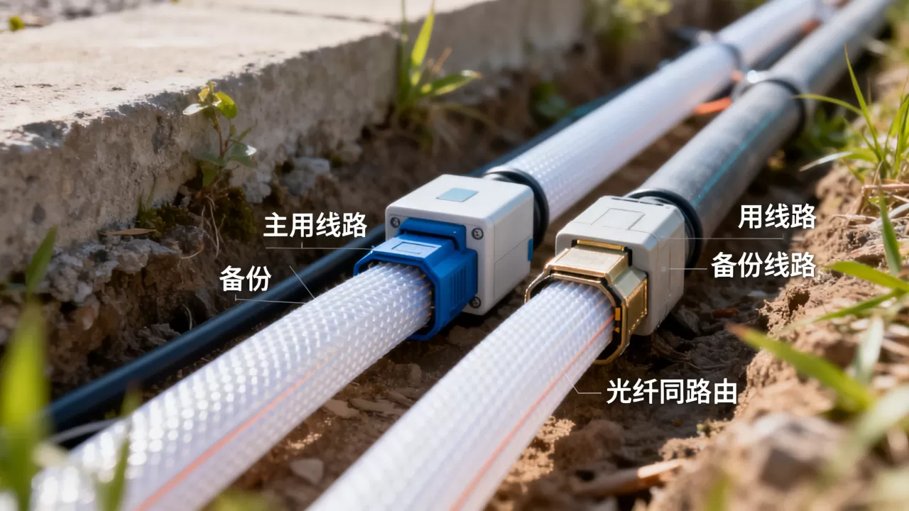 备份线路与主用是否要走同一条物理管道,光纤同路由隐患大吗 备份线路与主用是否要走同一条物理管道,光纤同路由隐患大吗