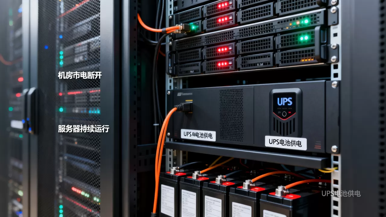 机房市电断了之后服务器还能撑多长时间?,UPS电池能撑多久? 机房市电断了之后服务器还能撑多长时间?,UPS电池能撑多久?