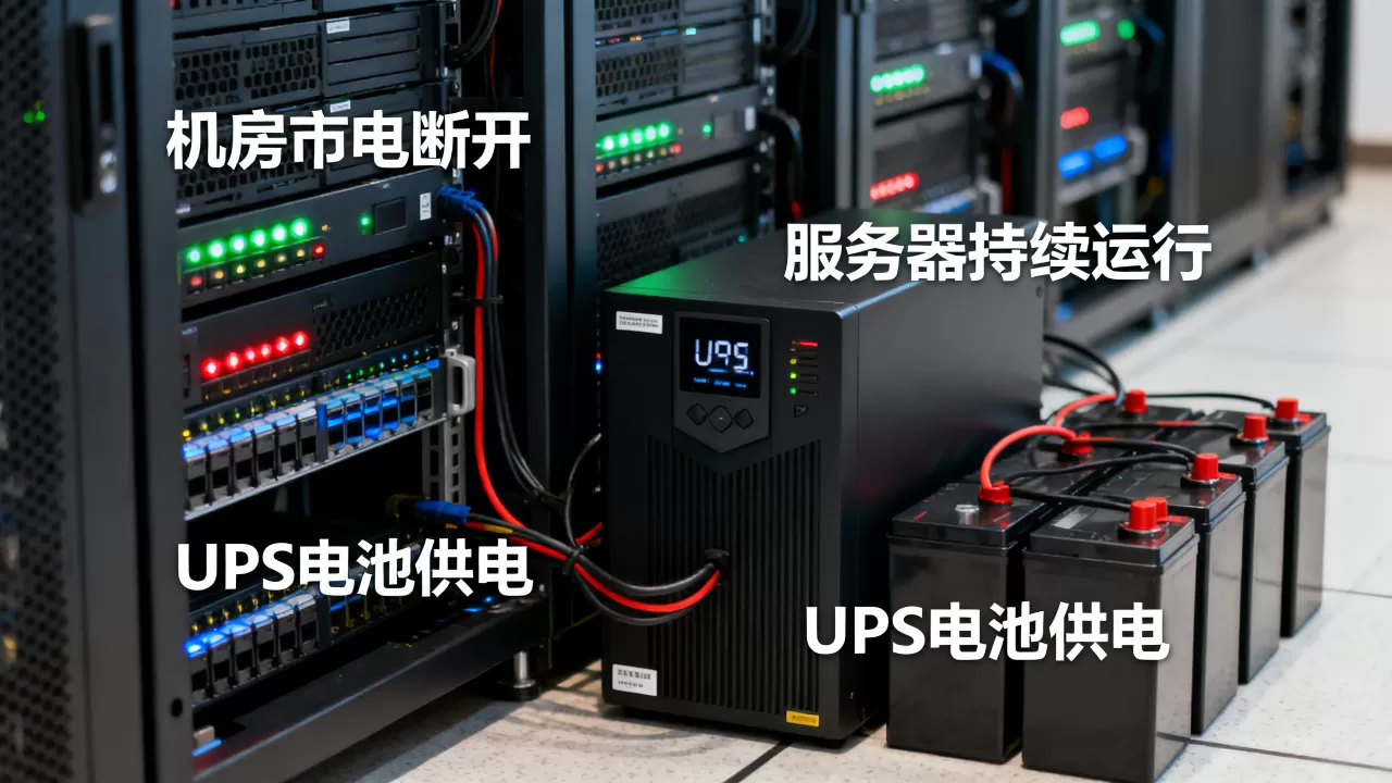 机房市电断了之后服务器还能撑多长时间?,UPS电池能撑多久? 机房市电断了之后服务器还能撑多长时间?,UPS电池能撑多久?