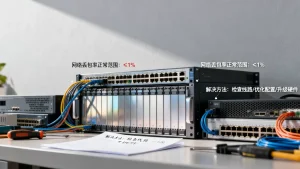 机房网络丢包率在多少以内算正常范围，网络延迟高丢包严重怎么解决