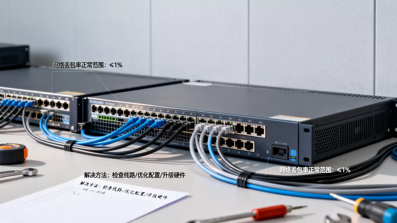 机房网络丢包率在多少以内算正常范围，网络延迟高丢包严重怎么解决