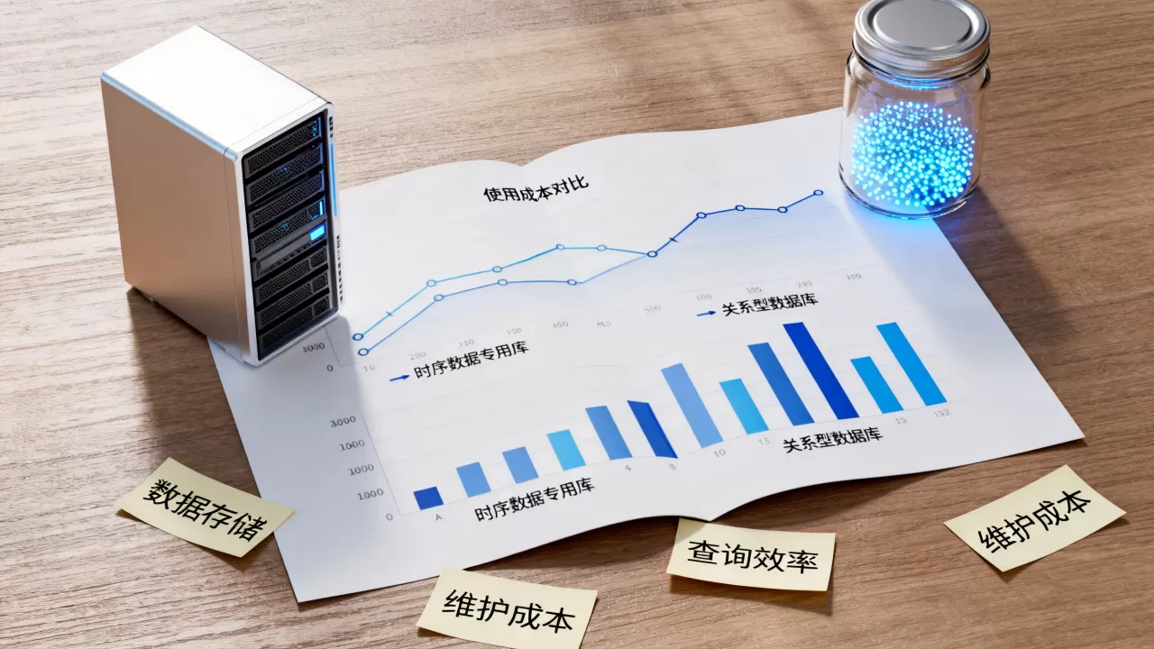 时序数据该用专用库还是塞进关系型库要算使用成本