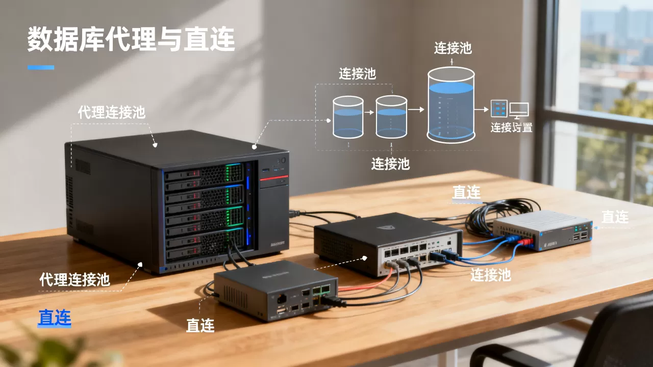 数据库代理与直连在连接管理上有何不同,代理连接池怎么设置 数据库代理与直连在连接管理上有何不同,代理连接池怎么设置