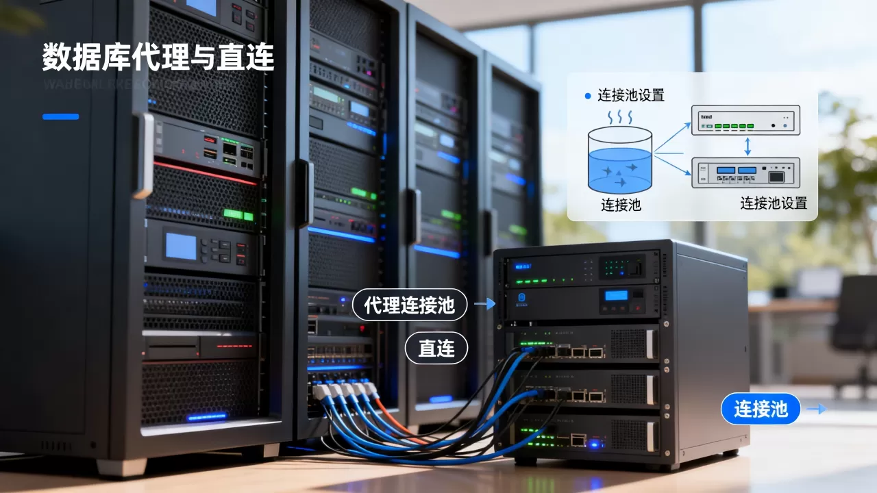 数据库代理与直连在连接管理上有何不同,代理连接池怎么设置 数据库代理与直连在连接管理上有何不同,代理连接池怎么设置