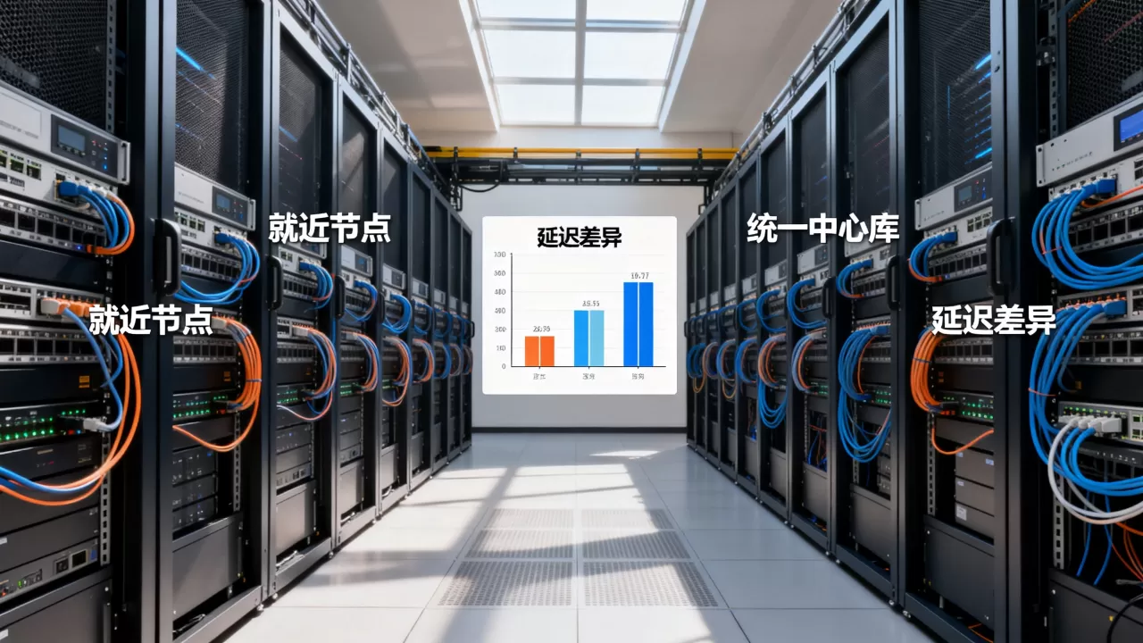 出海业务选就近节点还是统一中心库？延迟差异如何评估