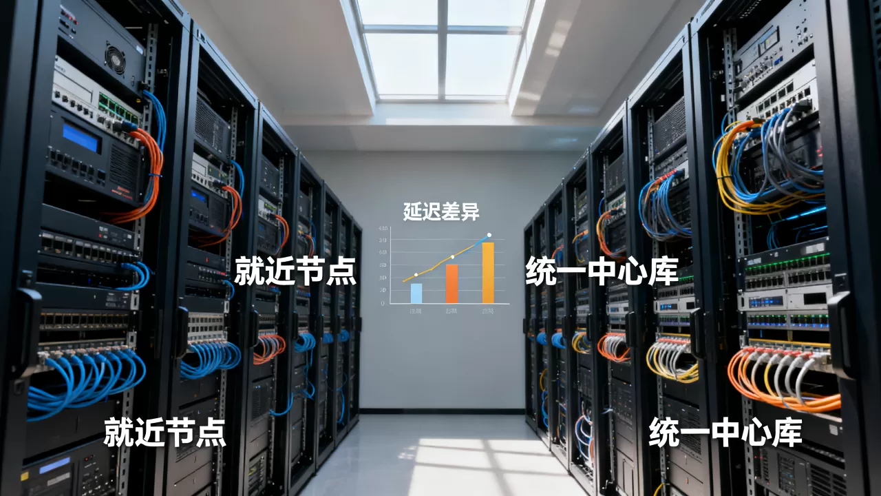 出海业务选就近节点还是统一中心库？延迟差异如何评估