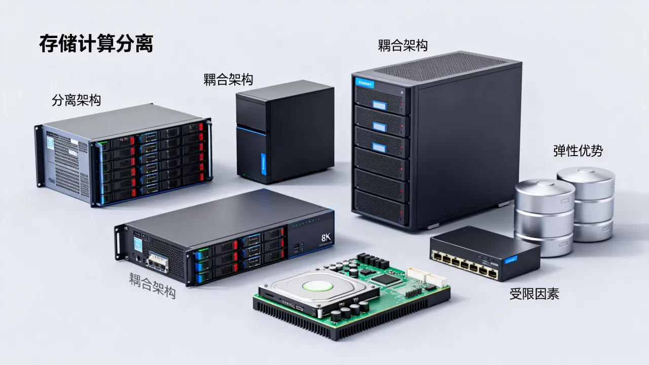 存储计算分离与耦合架构在弹性上的差距有多明显?为何分离架构弹性更优,耦合架构受限 存储计算分离与耦合架构在弹性上的差距有多明显?为何分离架构弹性更优,耦合架构受限