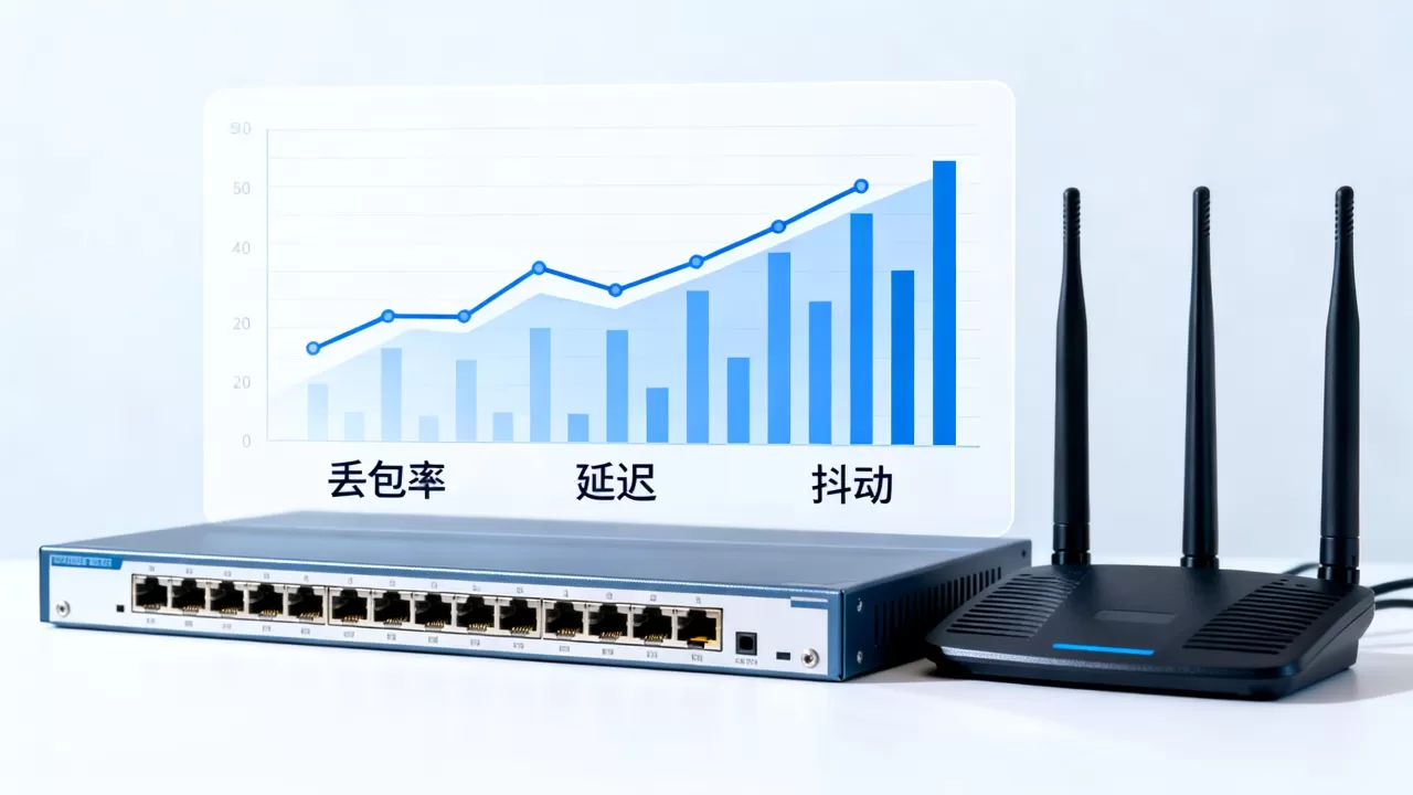 丢包率、延迟、抖动三项指标怎么看，网络质量如何评估？