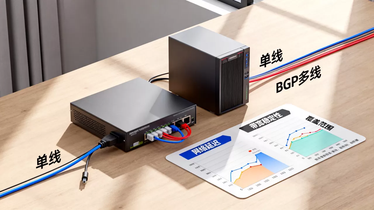 服务器单线与BGP多线的区别和选型要点 服务器单线与BGP多线的区别和选型要点