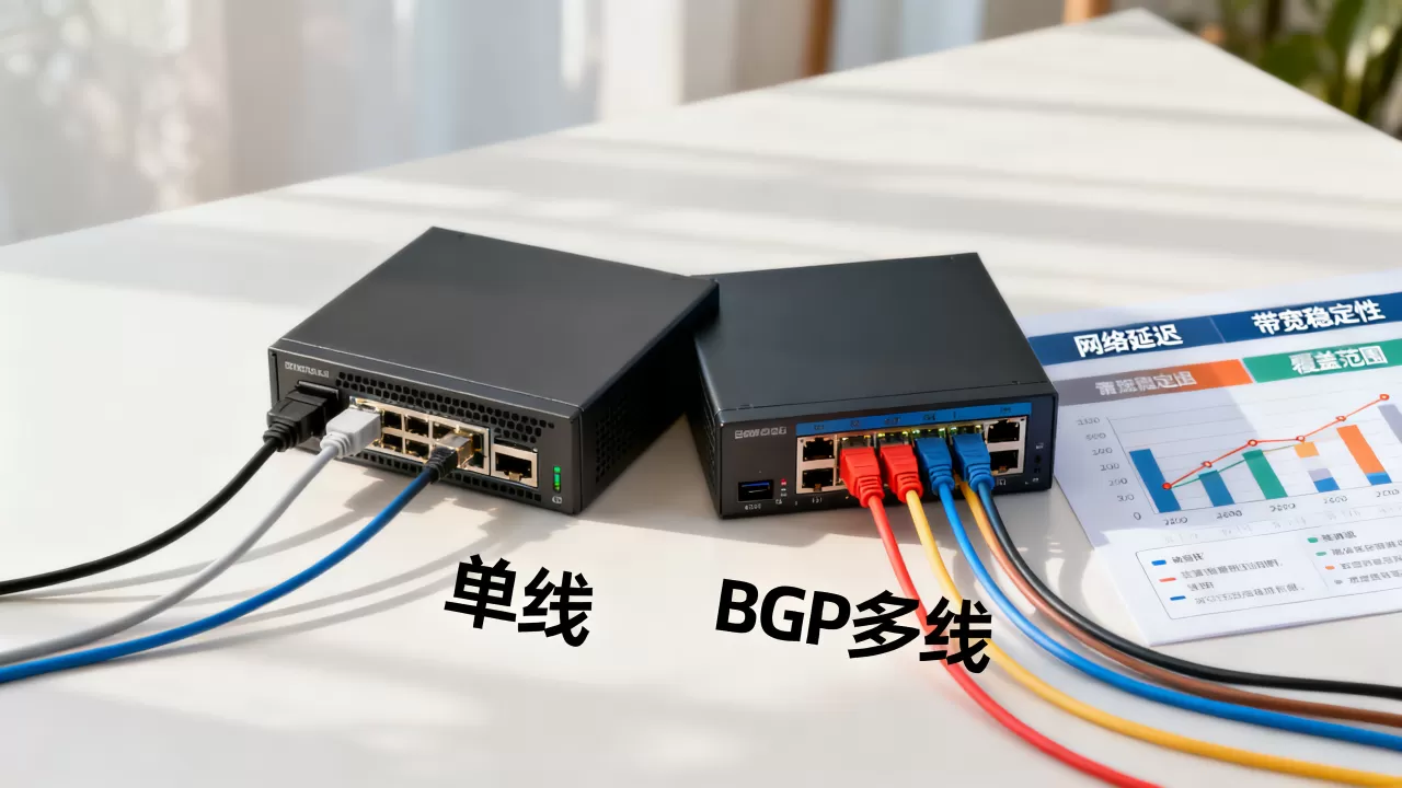 服务器单线与BGP多线的区别和选型要点 服务器单线与BGP多线的区别和选型要点