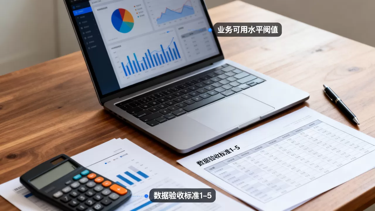 如何判断验收数据是否达到业务可用水平，数据验收标准有哪些？