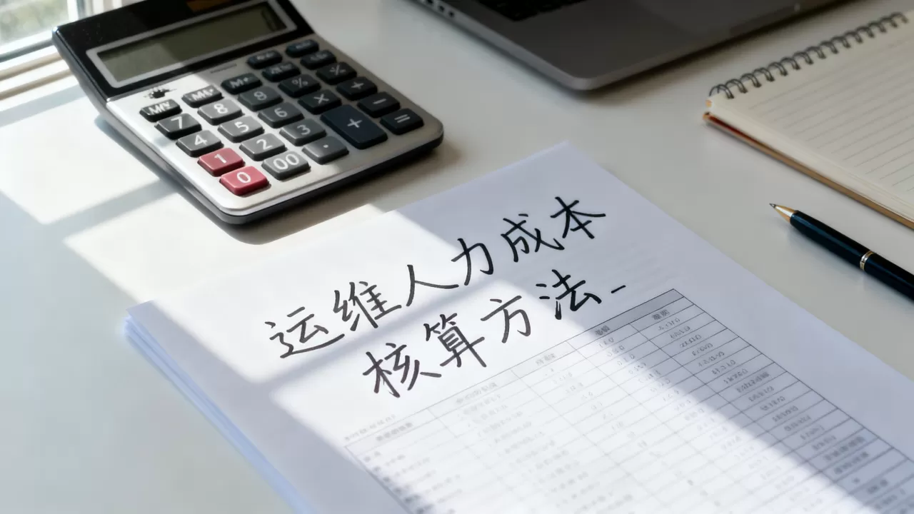 租用模式下运维人力成本怎么计入？如何核算最准确？