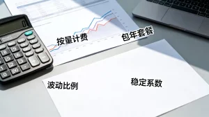 中小业务按量还是包年划算，波动与稳定比例怎么算