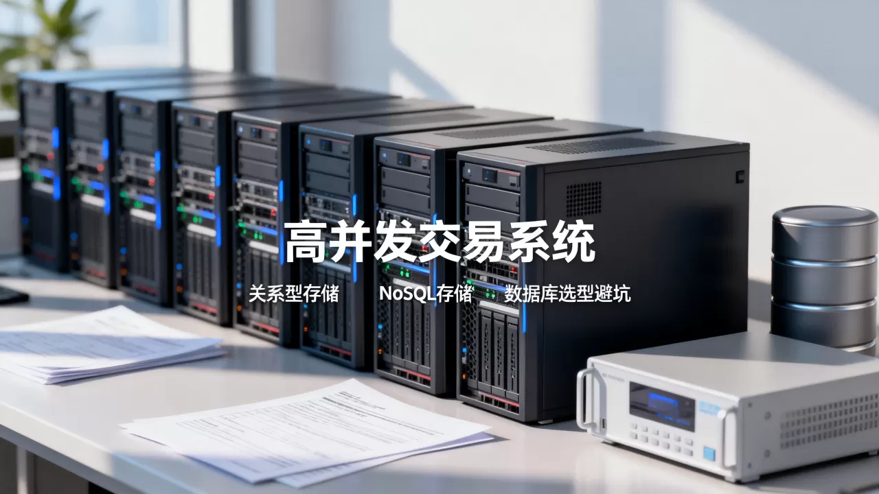 高并发交易系统更适合关系型还是NoSQL存储方案,数据库选型怎么避坑? 高并发交易系统更适合关系型还是NoSQL存储方案,数据库选型怎么避坑?