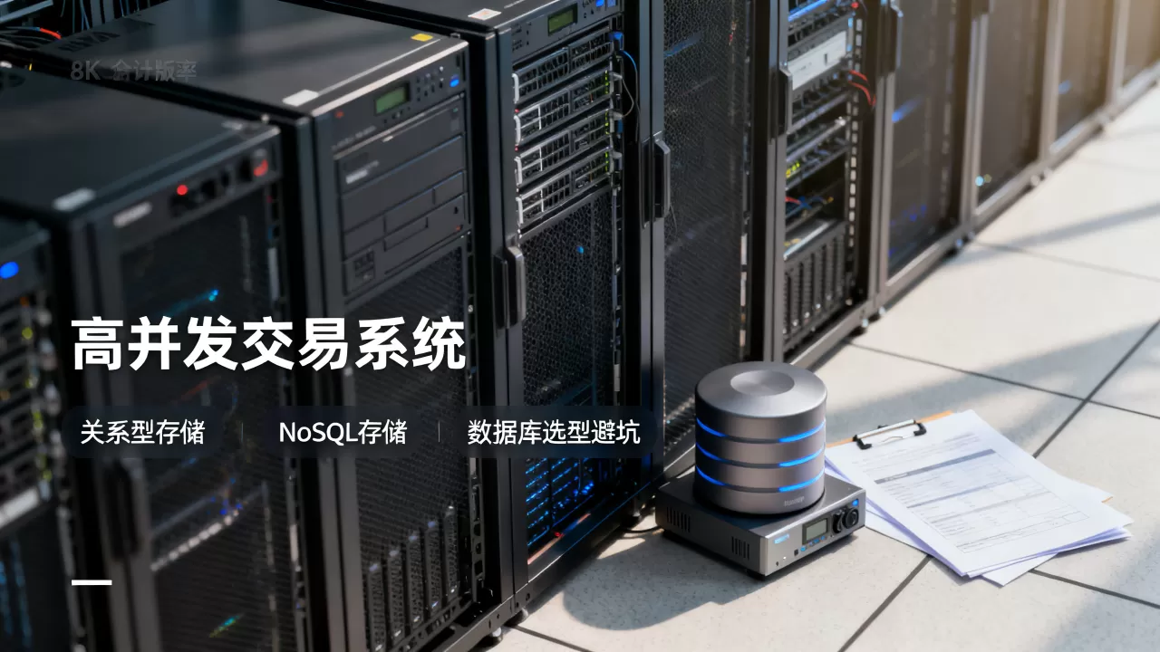 高并发交易系统更适合关系型还是NoSQL存储方案,数据库选型怎么避坑? 高并发交易系统更适合关系型还是NoSQL存储方案,数据库选型怎么避坑?