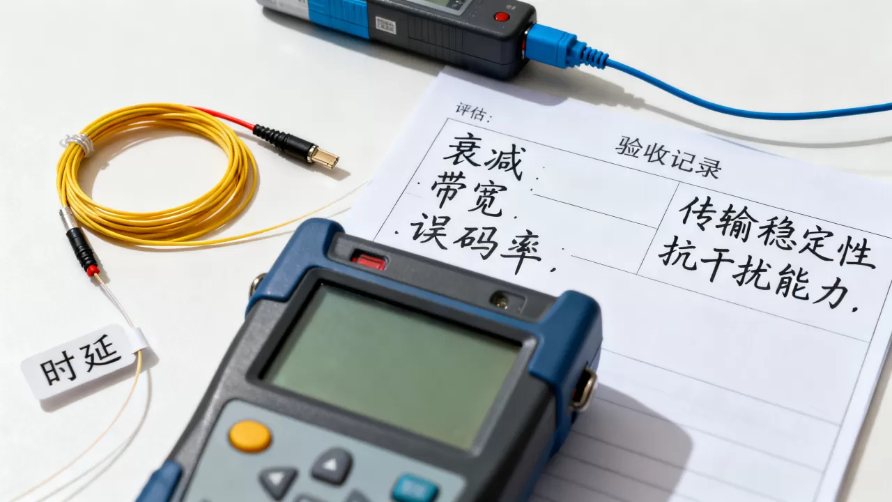 专线验收报告关键指标有哪些，怎么评估线路质量？