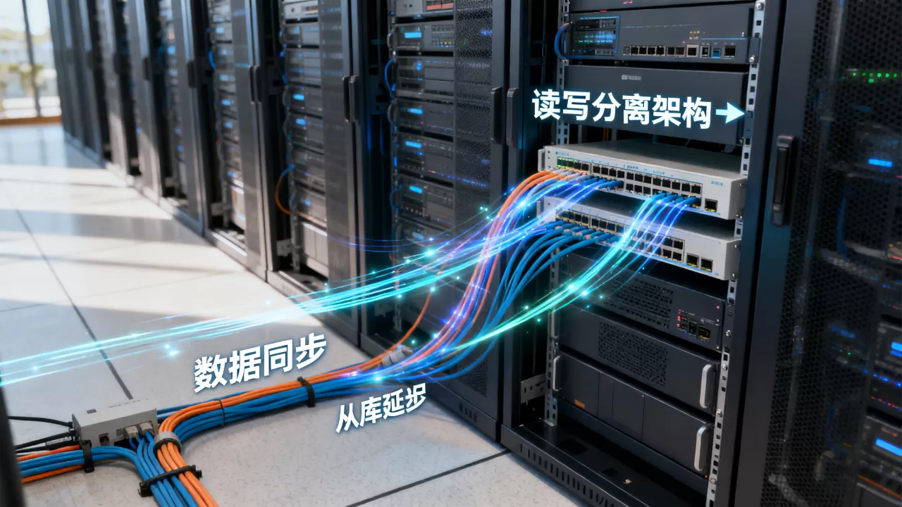 读写分离架构下从库数据存在毫秒级延迟属于正常现象，为什么从库会有延迟？