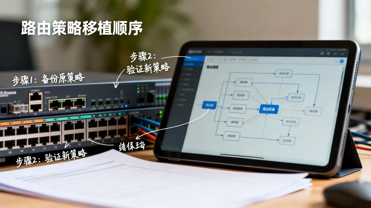 迁移项目中路由策略的移植顺序怎么定？，路由策略移植顺序如何？