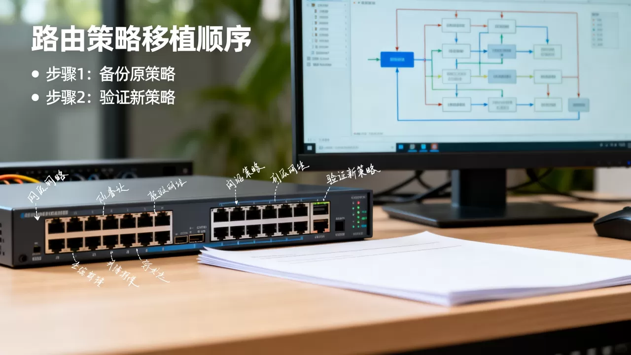 迁移项目中路由策略的移植顺序怎么定？，路由策略移植顺序如何？