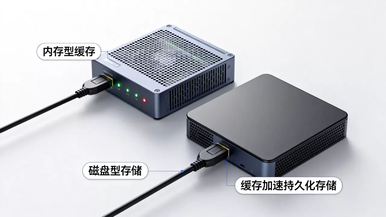 内存型缓存与磁盘型存储如何兼顾速度与持久性？缓存加速持久化存储方案