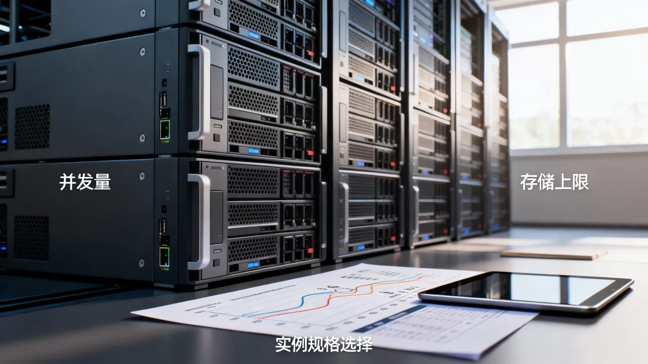 数据库实例规格直接决定并发量与存储上限吗,实例规格怎么选 数据库实例规格直接决定并发量与存储上限吗,实例规格怎么选