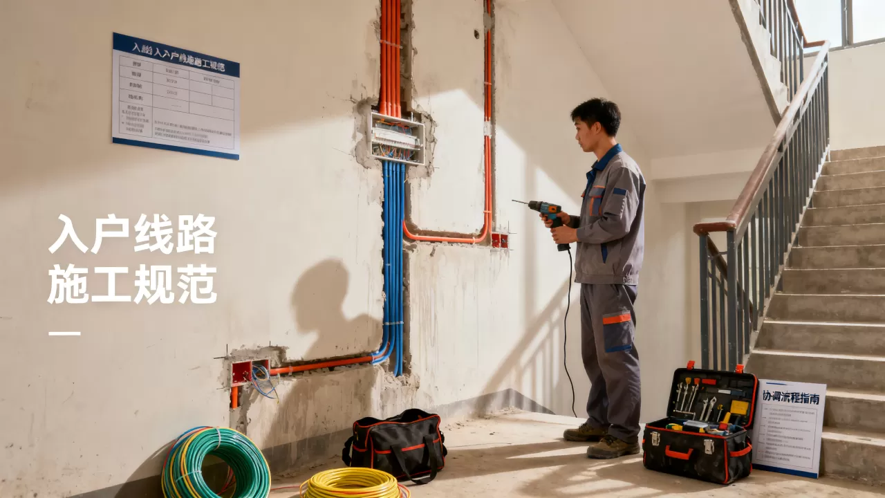 线路入户段施工协调难在哪里？提前安排怎么更省心？