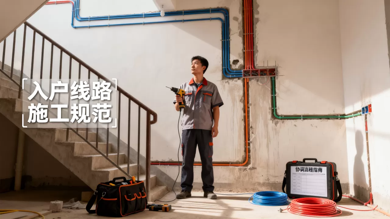 线路入户段施工协调难在哪里？提前安排怎么更省心？