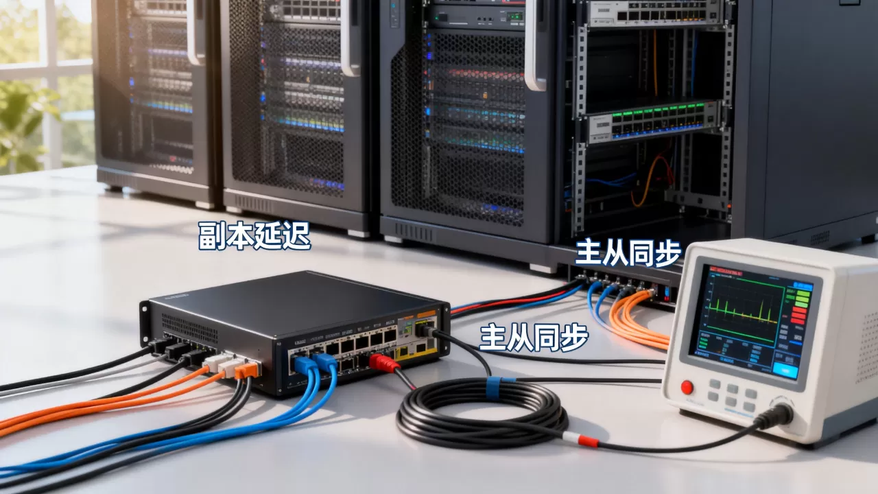 副本延迟是衡量主从同步是否及时的关键观察指标