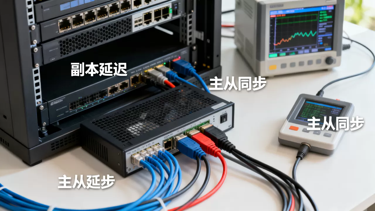 副本延迟是衡量主从同步是否及时的关键观察指标