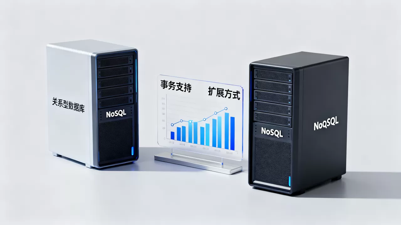 关系型数据库与NoSQL在事务支持和扩展方式上各有侧重
