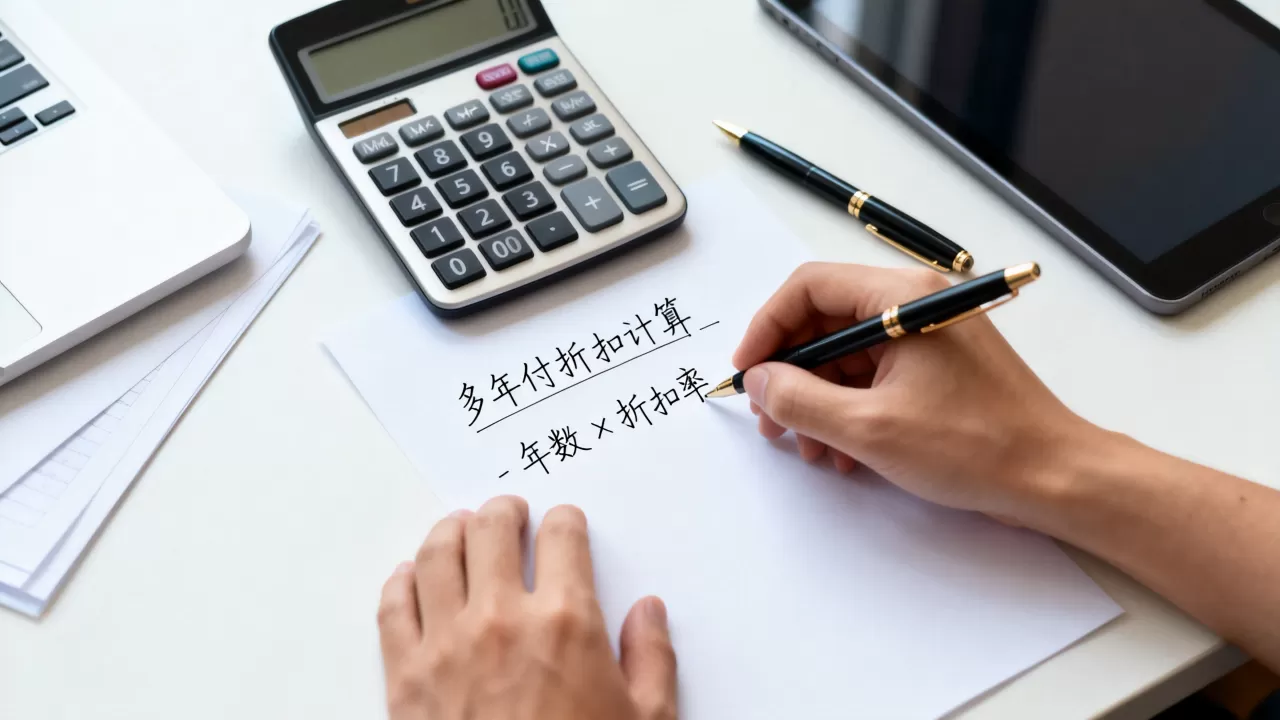 多年付折扣一般是怎么算出来的,多年付折扣计算方式是什么 多年付折扣一般是怎么算出来的,多年付折扣计算方式是什么