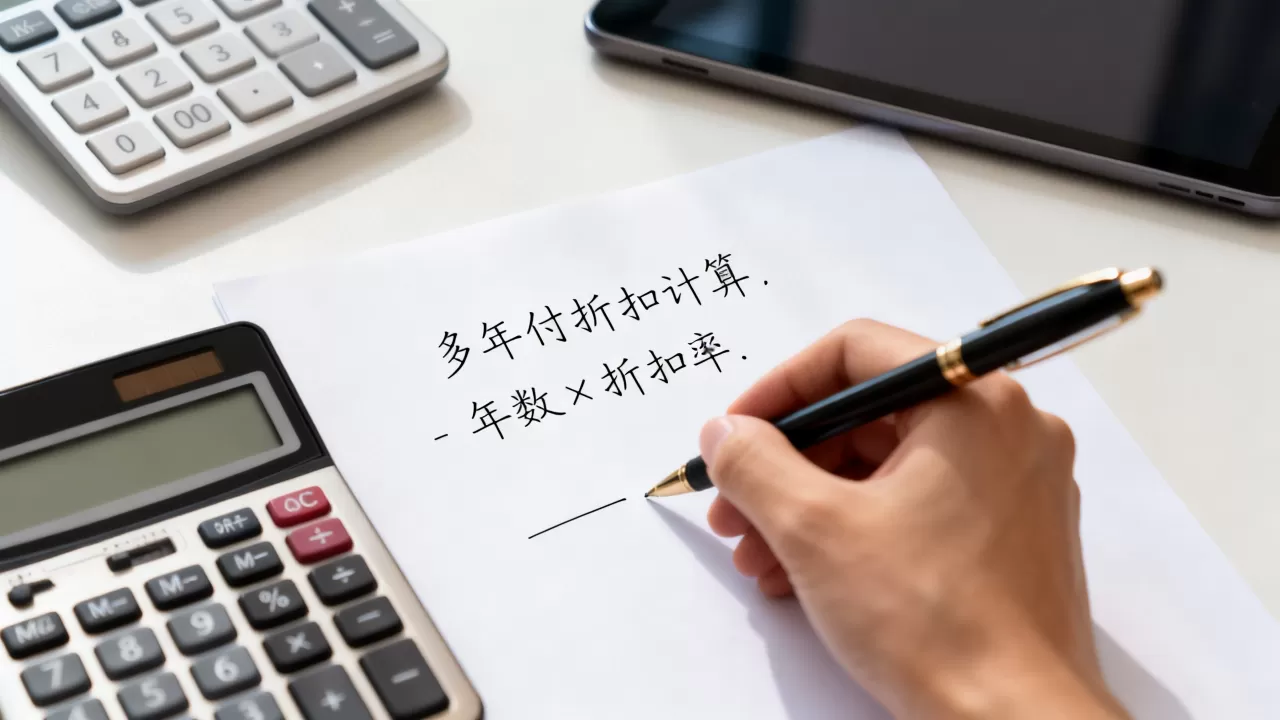 多年付折扣一般是怎么算出来的,多年付折扣计算方式是什么 多年付折扣一般是怎么算出来的,多年付折扣计算方式是什么