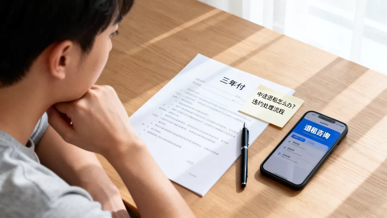 签了三年付合同中途想退租该怎么办,租房合同违约退租怎么处理 签了三年付合同中途想退租该怎么办,租房合同违约退租怎么处理