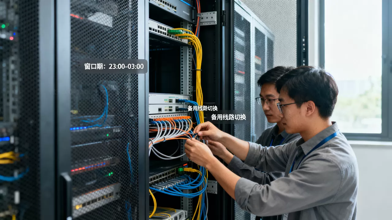 机房线路割接怎么安排窗口期才能少影响业务?割接影响业务怎么办 机房线路割接怎么安排窗口期才能少影响业务?割接影响业务怎么办