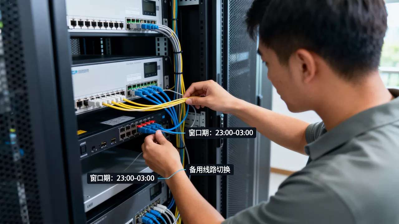 机房线路割接怎么安排窗口期才能少影响业务?割接影响业务怎么办 机房线路割接怎么安排窗口期才能少影响业务?割接影响业务怎么办