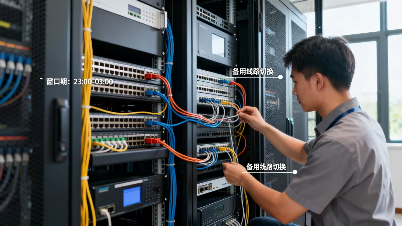 机房线路割接怎么安排窗口期才能少影响业务?割接影响业务怎么办 机房线路割接怎么安排窗口期才能少影响业务?割接影响业务怎么办