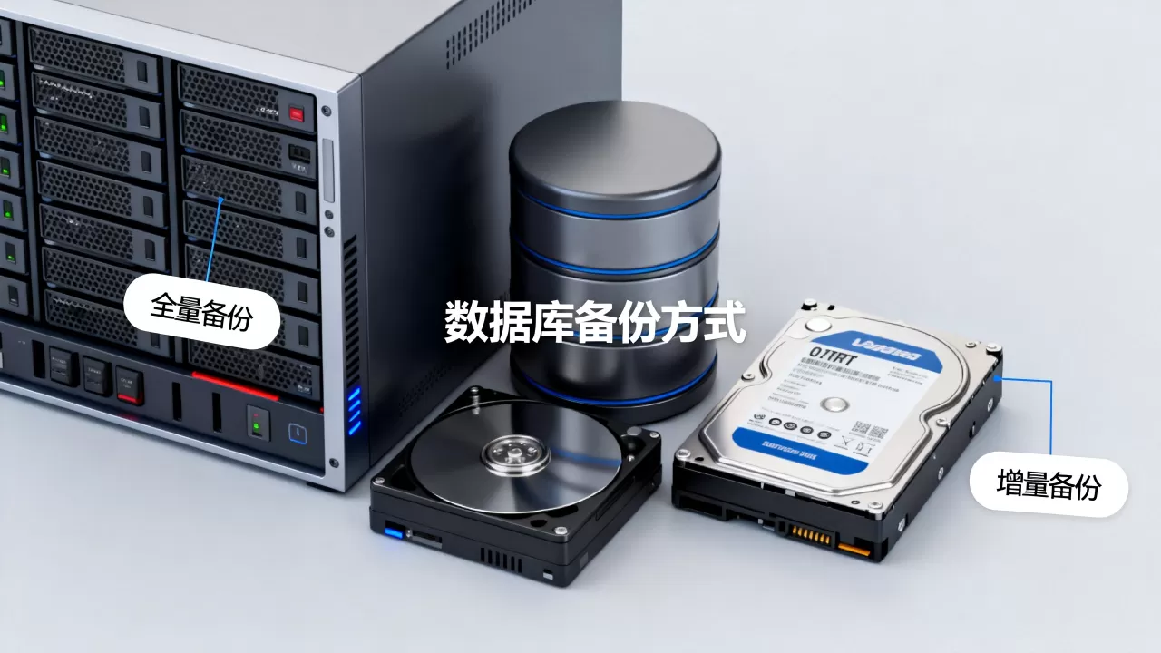 数据库备份包含全量备份和增量备份吗，数据库备份方式有哪些