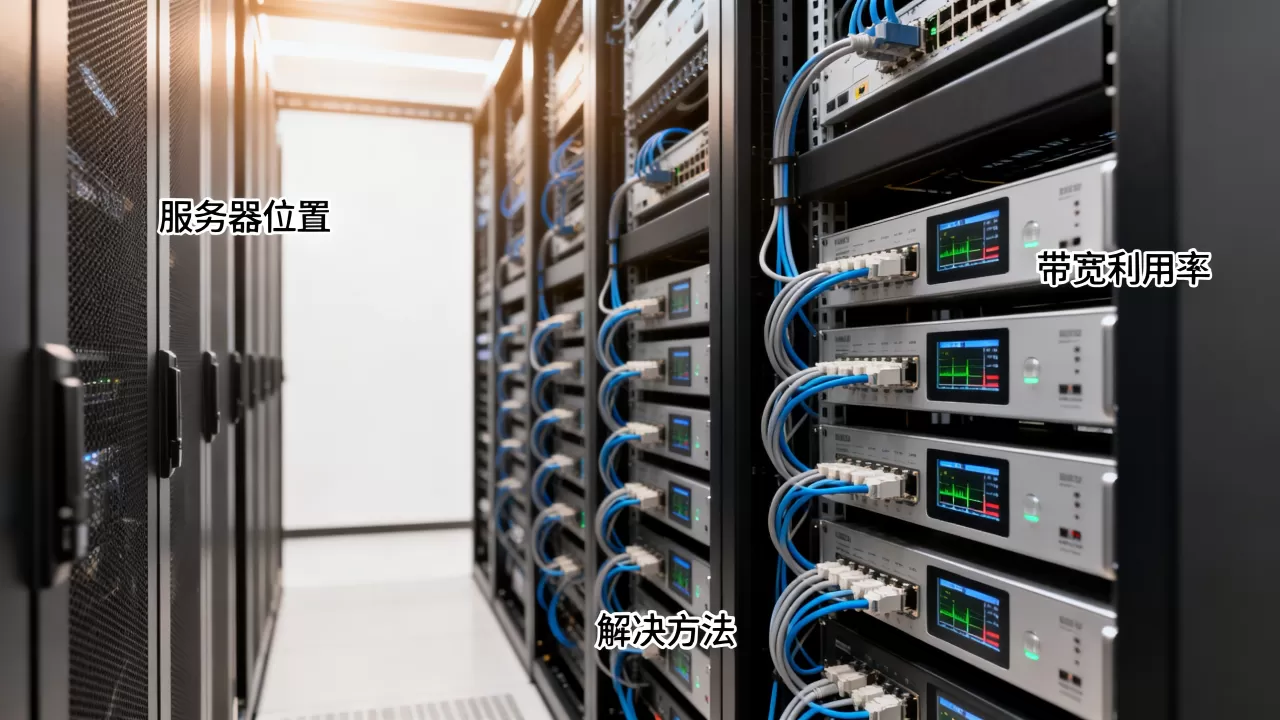 服务器位置影响带宽利用率吗？带宽上不去怎么解决