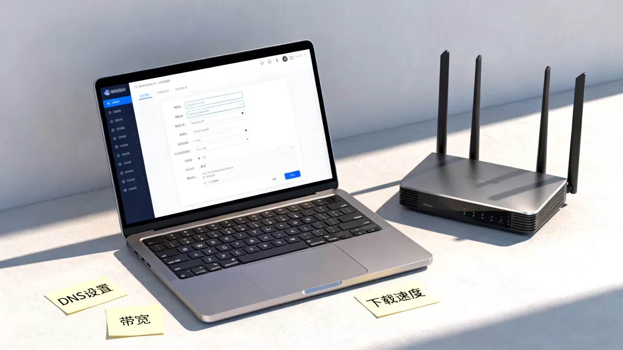 带宽够但下载还是慢，DNS设置影响网速吗？