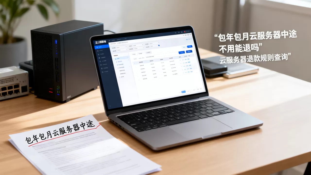 包年包月的云服务器中途不用了能退吗，云服务器退款规则怎么查？