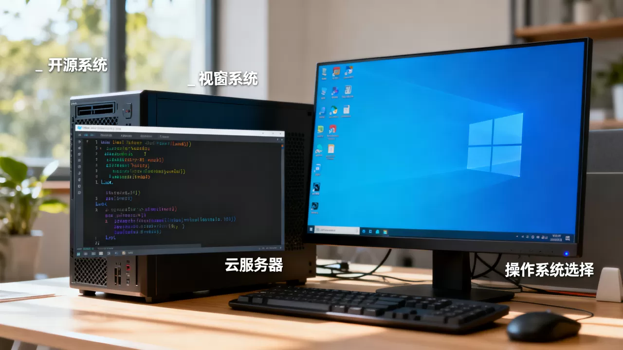 租用云服务器选开源系统还是视窗系统更省心，云服务器操作系统怎么选不踩坑？